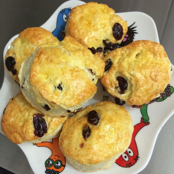 小小烤箱立大功：英式蔓越莓司康：姜慧仙 一起做