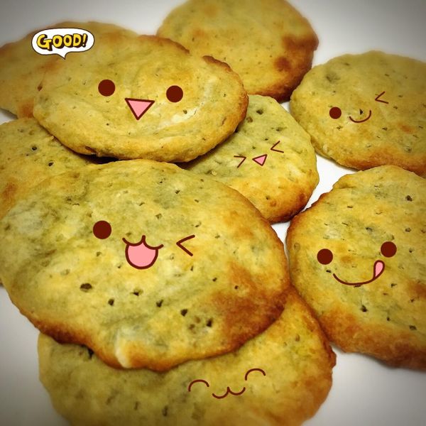 地瓜小脆餅 : 便當丁一起做