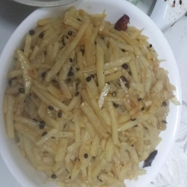 椒麻土豆絲 : 泇翧一起做