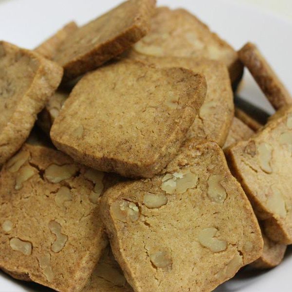 咖啡核桃香酥餅乾：艾大莎 一起做