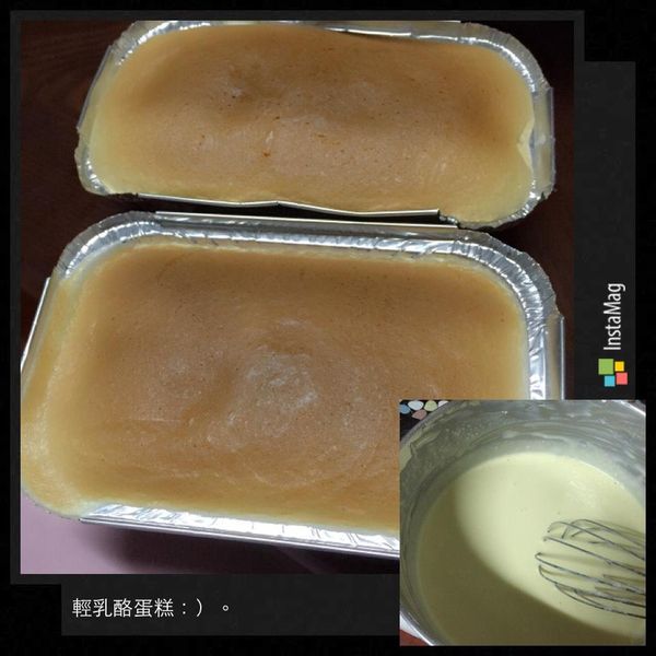 日式輕乳酪蛋糕 : Ching Yu Chang一起做
