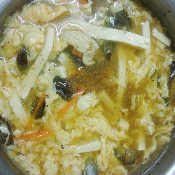 台式酸辣湯 : 冠安冠安一起做