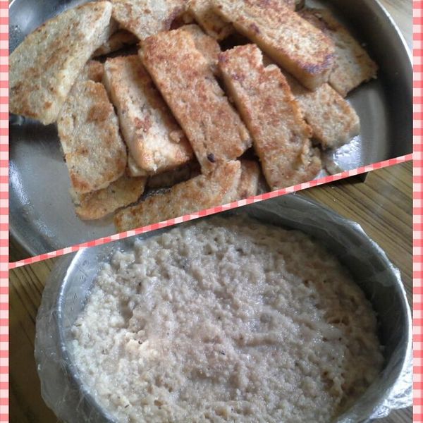 用米漿做的蘿蔔糕 : Jane Palmei一起做