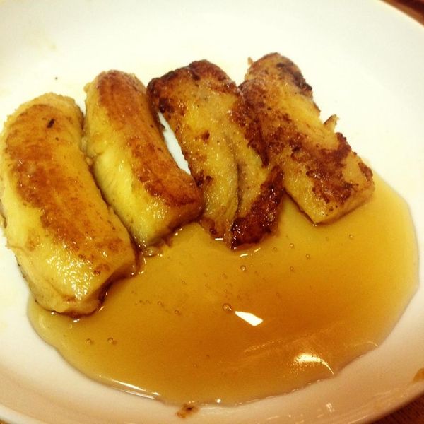 【小雨食堂】煎香蕉 : 瑪莉珍一起做