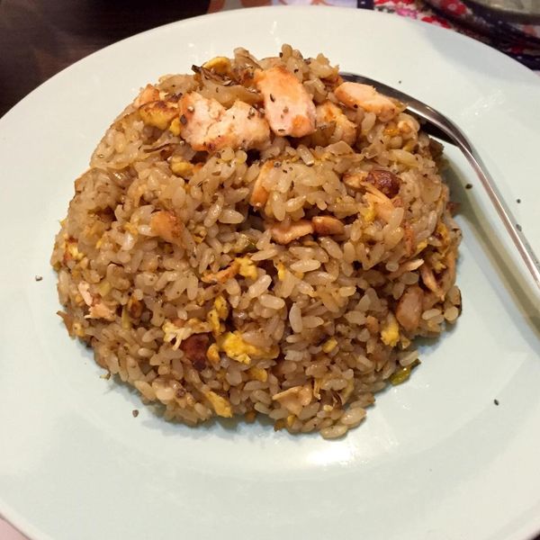 鮭魚炒飯：Janet Chen 一起做