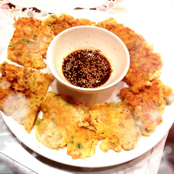 簡易好味~海鮮煎餅:利奈的料理生活 一起做