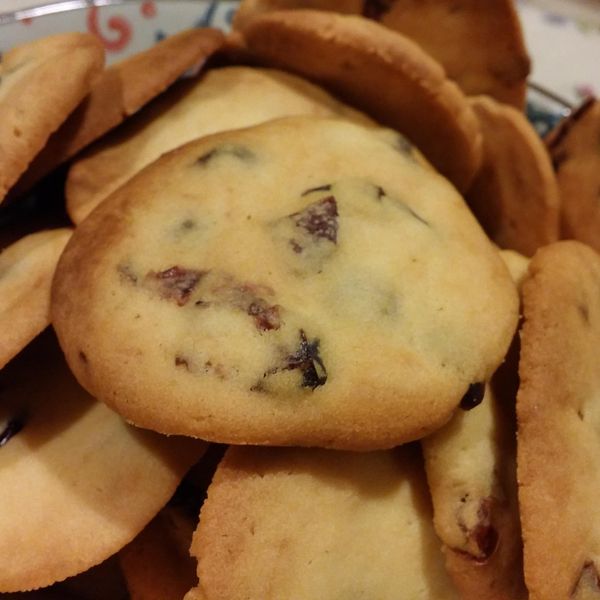 蔓越莓手工餅乾 : 貝小漢一起做