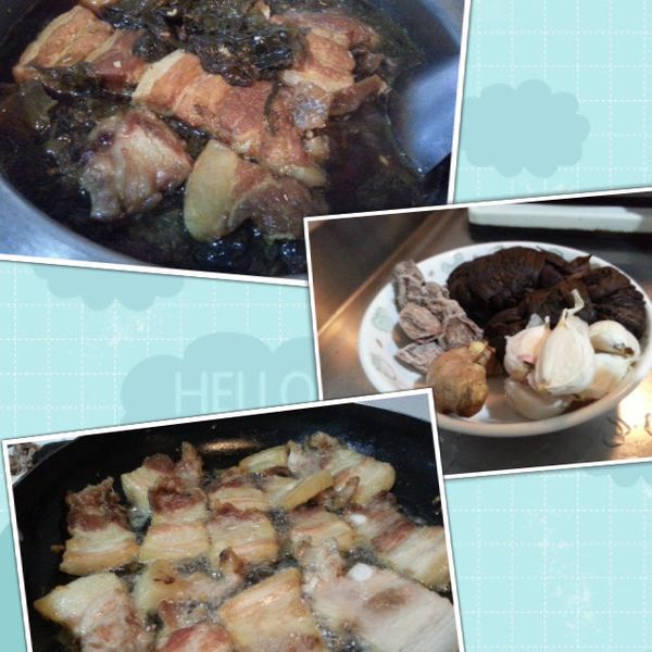 [電鍋美食-梅干扣肉]回憶中媽媽的味道：戴菁 一起做