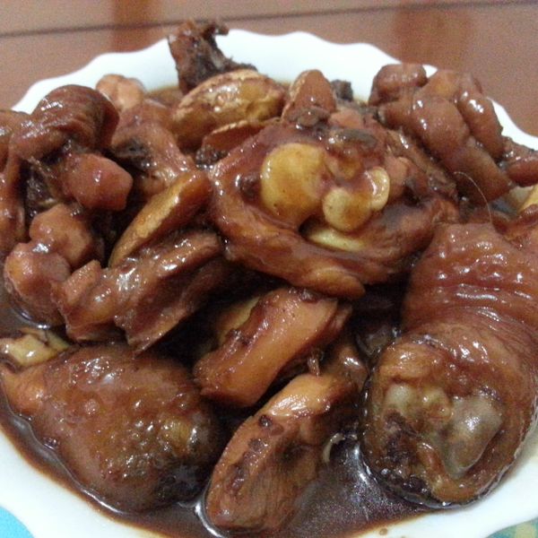 蔥燒雞腿肉：戴菁 一起做