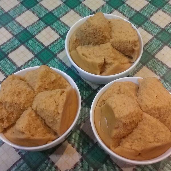 用電鍋蒸發糕 : 秋萍一起做