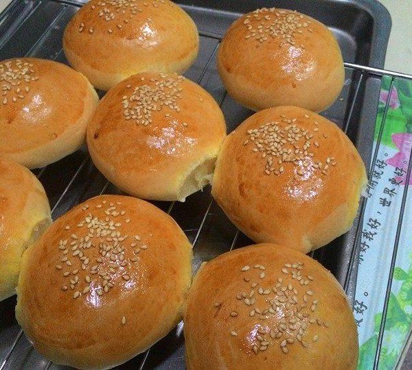 【肉桂打噴嚏】肉球卡士達麵包♪ : maymay一起做