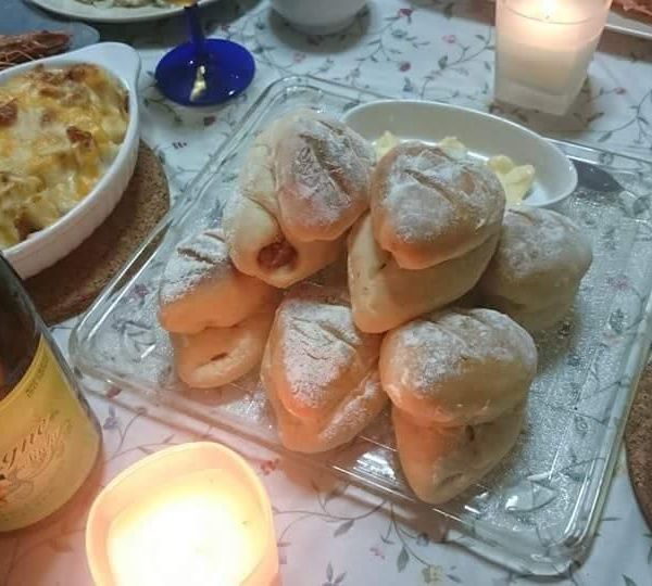 煉乳香鬆法式軟包 : 楊采萱一起做