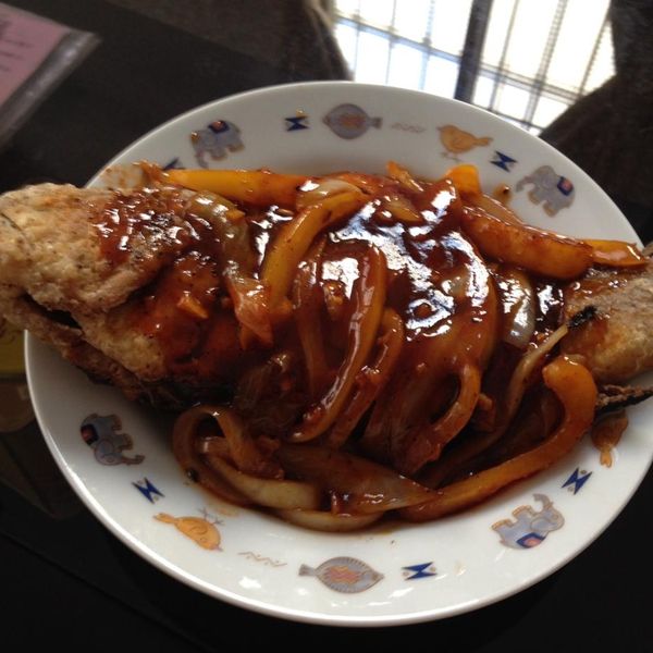 糖醋魚 : 黃小牛一起做