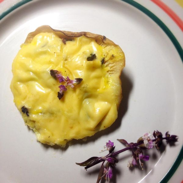 起司蛋波特菇(皇帝菇)：Yen-Hua Chen 一起做