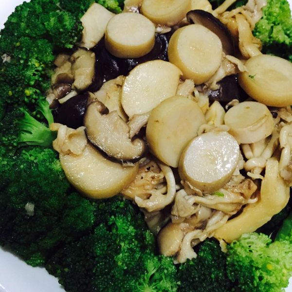 花團錦簇~百菇椰菜 簡易版 淬釀開運年菜：Camille 一起做