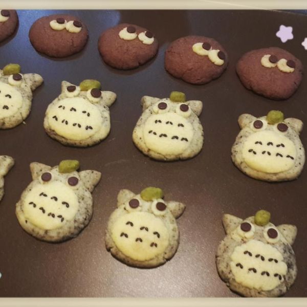 【肉桂打噴嚏】可愛的龍貓♥造型餅乾：Nina Hsieh 一起做