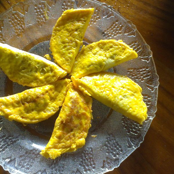 寶寶年菜---金元寶 : 錒哞一起做