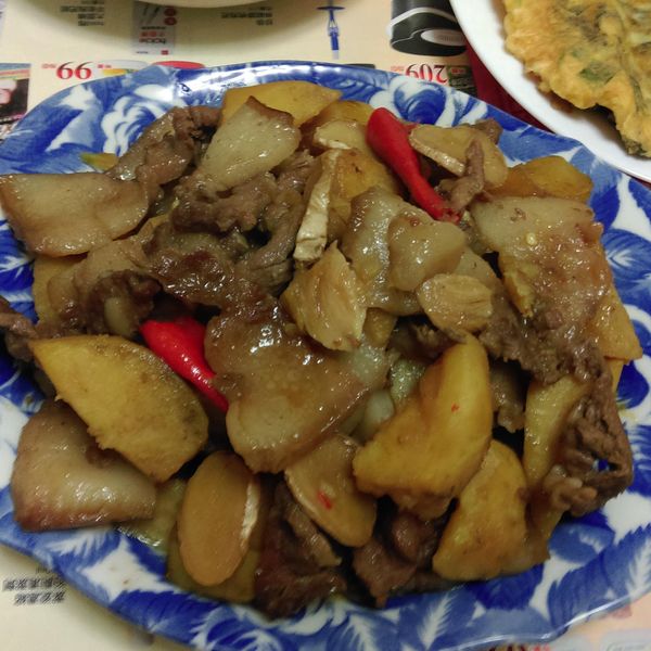 地瓜燒肉_一鍋到底【穀盛壽喜燒】：李伶伶 一起做