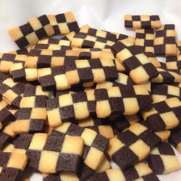 [小p猴] 格子餅乾 : Jennifer Chen一起做