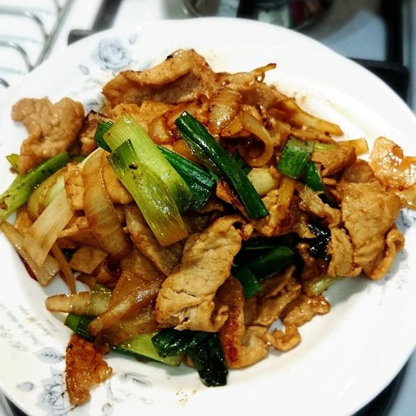 力力隨意煮-蔥爆豬肉 : Doris  Kuo一起做