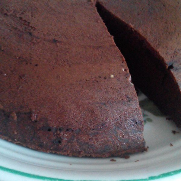 電子鍋 巧克力蛋糕：Ya Jheng Jhen 一起做