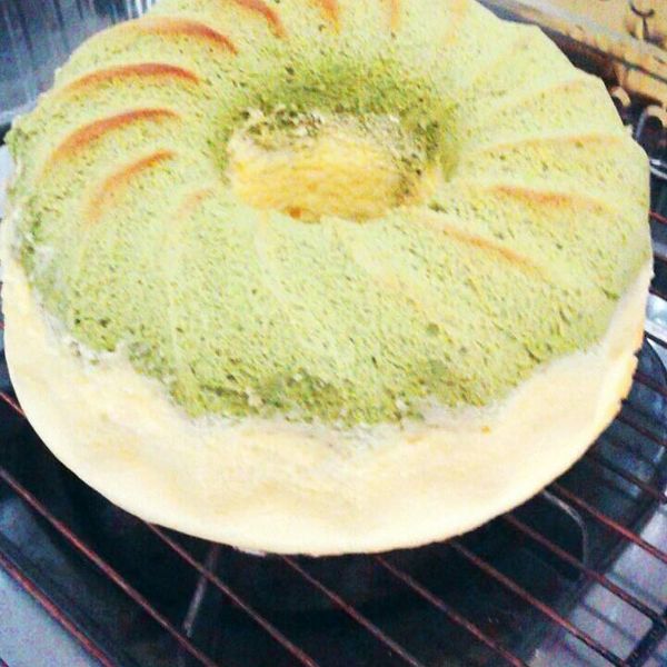 抹茶雙色輕乳酪蛋糕：小T愛做菜 一起做