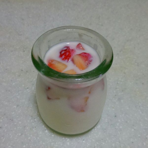 草莓煉乳奶酪_10分鐘【鷹牌煉奶】:Angellin 一起做