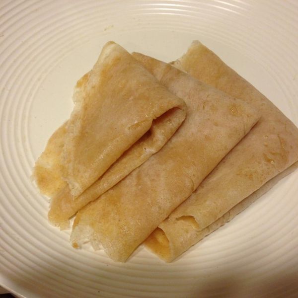 影音食譜 超簡單做潤餅皮(春捲皮) : Kerry一起做