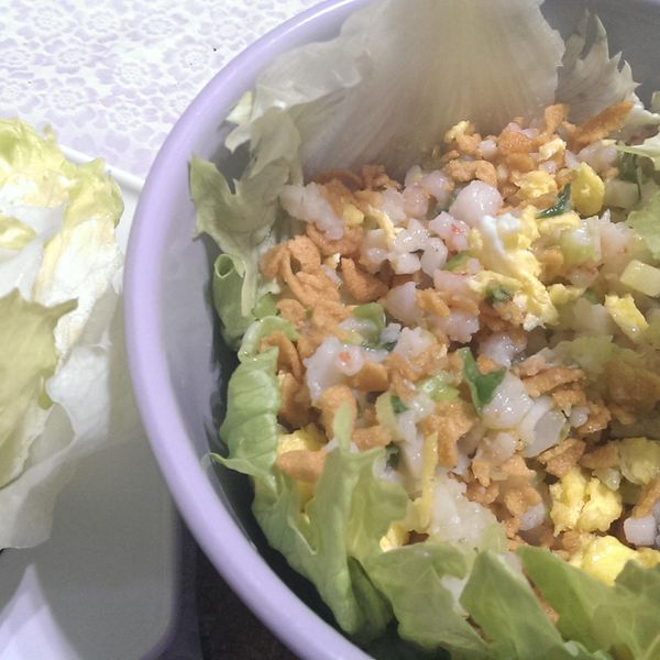 生菜蝦鬆 : 林淑華一起做