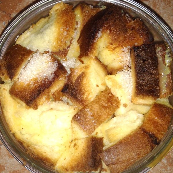 超簡易烤布丁：用土司就可以！：鎂鎂 一起做