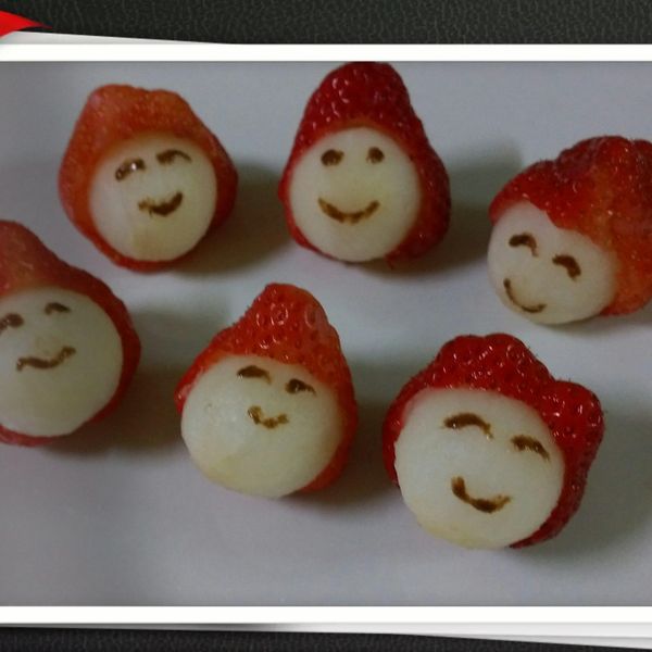 超簡單草莓人 : 布琇鋼一起做