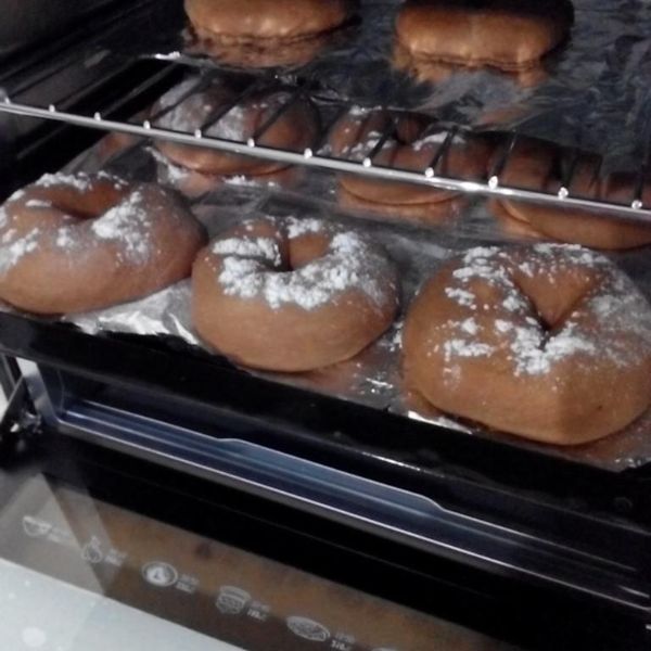 莓果酵母甜甜圈(免油炸)：雅婷 一起做