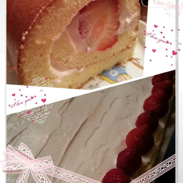 日式草莓棉花蛋糕卷 : 蔡小春一起做