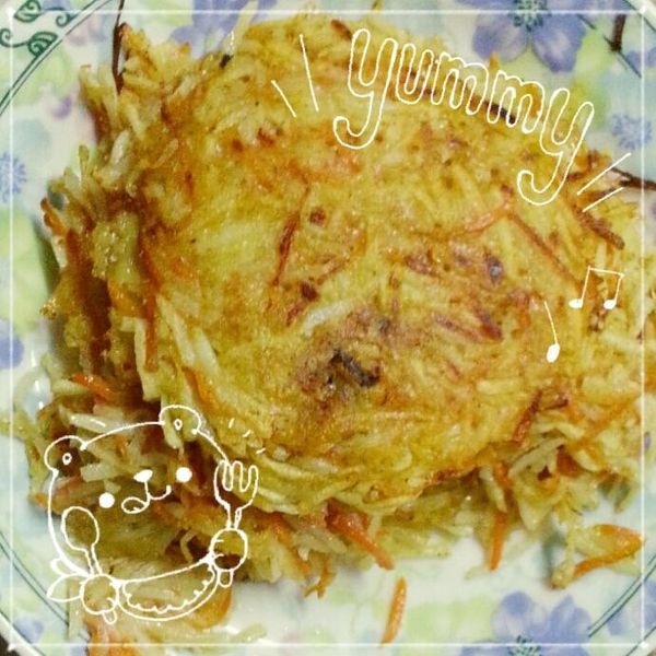 馬鈴薯煎餅(鹹味)：黃翌庭 一起做