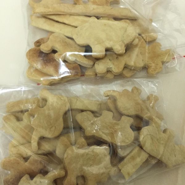 南瓜狗餅乾(犬配方) : 粉圓萌萌一起做