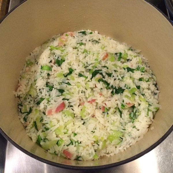 [矽谷美味人妻] 懶人版上海菜飯 : Cindy一起做