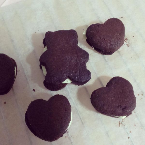 【肉桂打噴嚏】情人節手工巧克力餅乾:Sin Chen 一起做