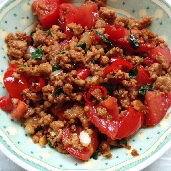 泰式打拋豬 : jamie wang一起做