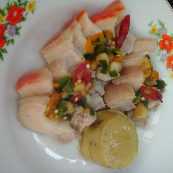 蒜泥白肉：蔡友艦 一起做