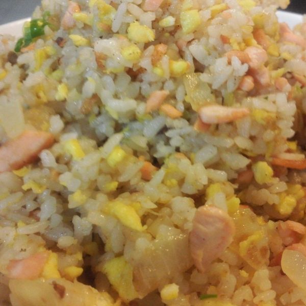 鮭魚炒飯：Irene Tong 一起做
