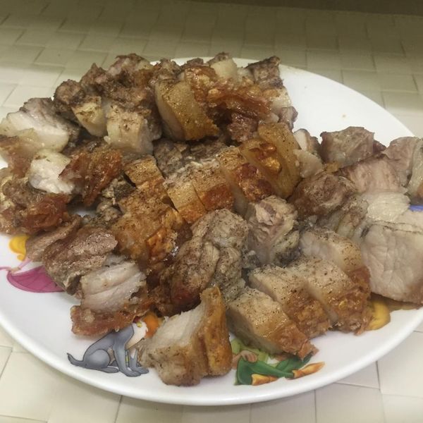 脆皮燒肉 : Carmen  Lee一起做