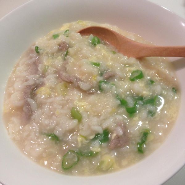 香根滑蛋牛肉粥:Sylvie Liu 一起做