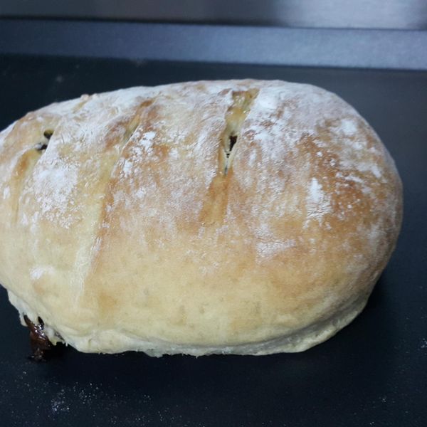 鄉村麵包(免揉)：駱逸凡 一起做