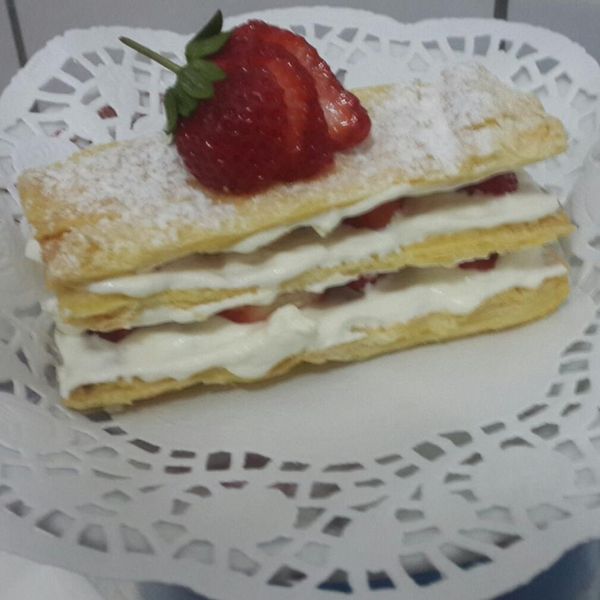 草莓千層酥:Tsui-Ling Tsou 一起做