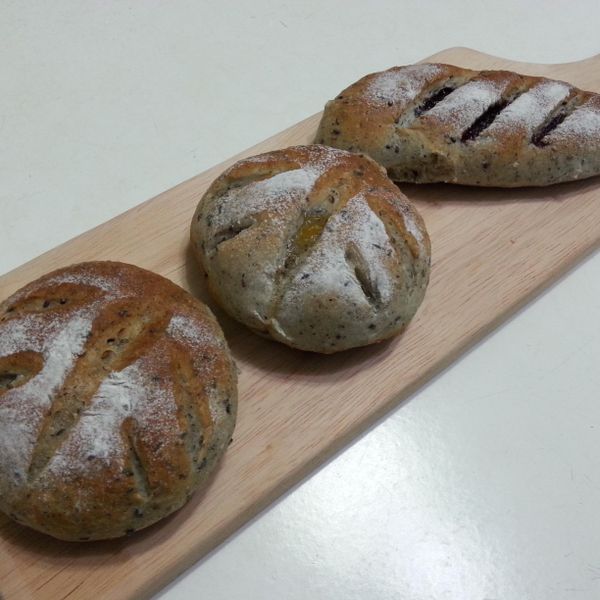 歐式芝麻麵包：Sunny Lin 一起做