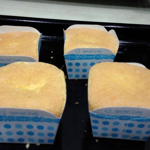 香橙杯子蛋糕 : maymay一起做