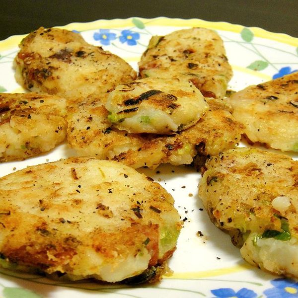 香煎培根薯餅：M 一起做