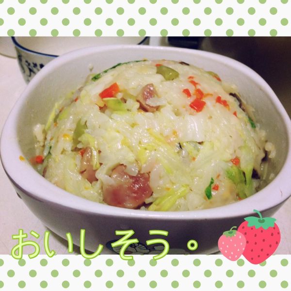 香腸菜飯:我只是個學習者 一起做