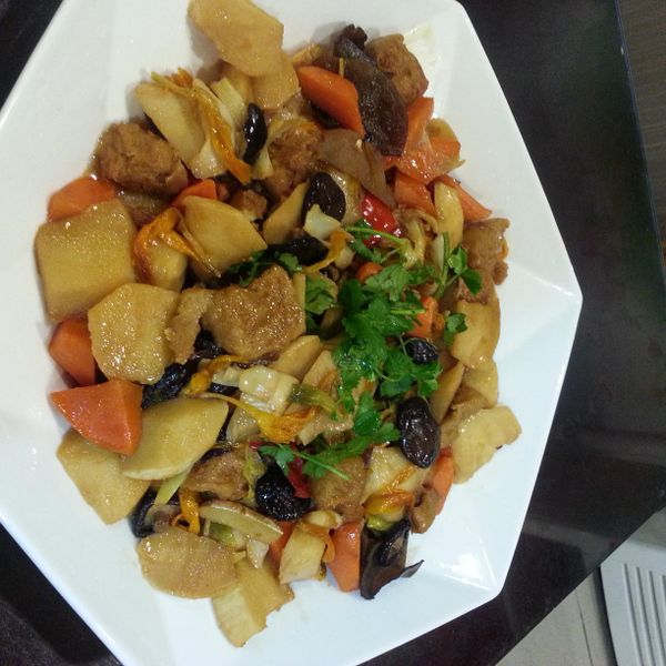 紅燒烤麩 : Julia Huang一起做