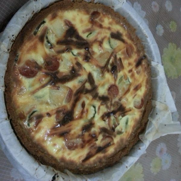 法式香腸鹹派：Gisa Huang 一起做